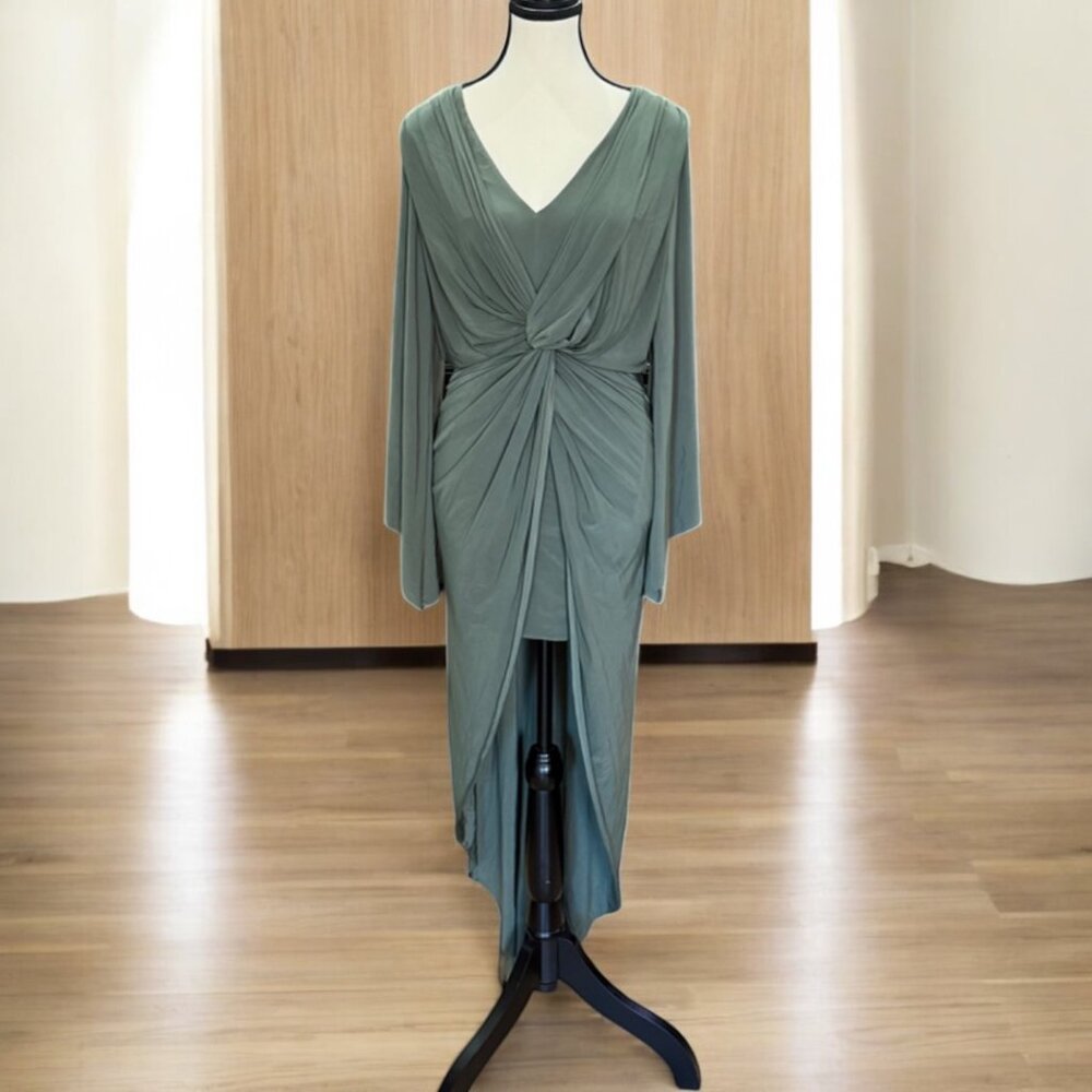 Misa Los Angeles Sage High Low Dress